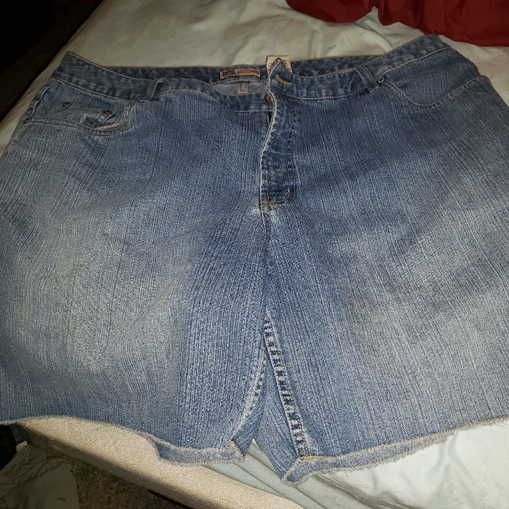 Woman plus size shorts